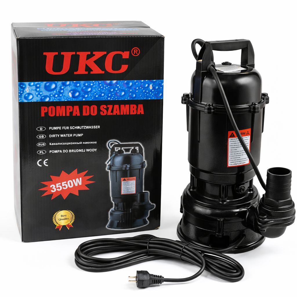 Schmutzwasser-Tauchpumpe 3550 W